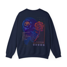 Load image into Gallery viewer, Victim "Choose to Love Despite the Ache" Unisex Heavy Blend™ Crewneck Sweatshirt