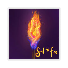 Load image into Gallery viewer, Soul On Fire Kiss-Cut Stickers