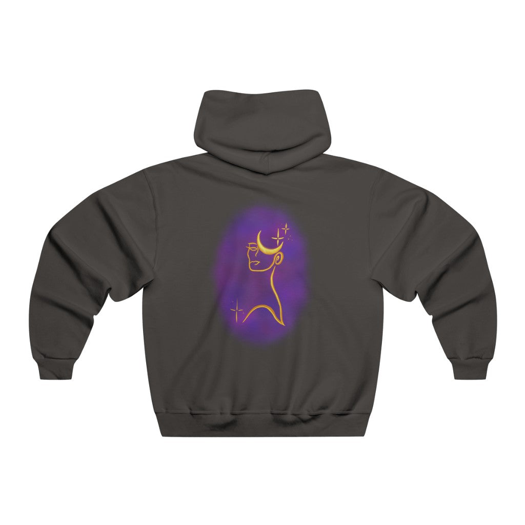 Velvet Hooded Sweatshirt