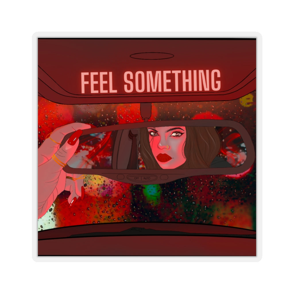 Feel Something Kiss-Cut Stickers